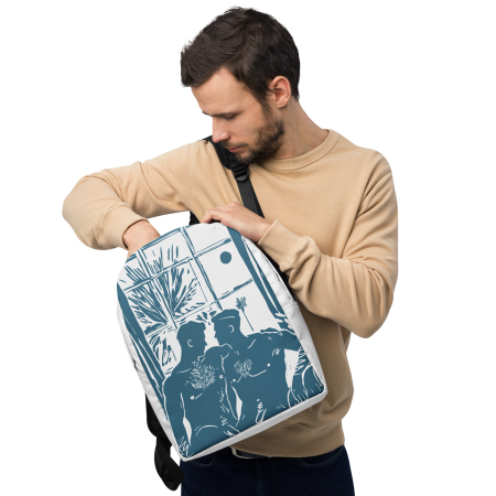 Mochila Atardecer Azul