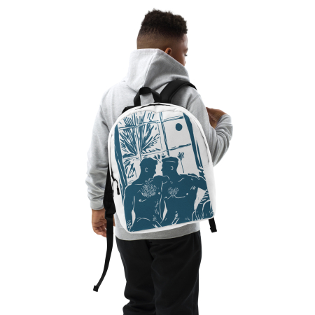 Mochila Atardecer Azul