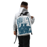 Mochila Atardecer Azul