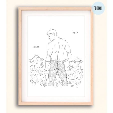 Moreno (boceto tinta)